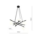 Emibig Emibig ESSA 5 OPAL - Moderne Pendelleuchte für stilvolle Atmosphäre