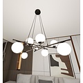 Emibig Emibig ESSA 8 OPAL - Lampe suspendue moderne pour un éclairage élégant