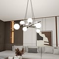 Emibig Emibig ESSA 8 OPAL - Moderne Pendelleuchte für stilvolle Beleuchtung