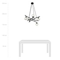 Emibig Emibig ESSA 5 TRANSPARENT - Lampe suspendue moderne pour un éclairage élégant