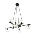 Emibig Emibig ESSA 8 TRANSPARENT - Moderne hanglamp voor sfeervolle verlichting