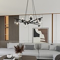Emibig Emibig ESSA 8 TRANSPARENT - Moderne hanglamp voor sfeervolle verlichting