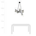 Emibig Emibig ESSA 5 GRAFIT - Modern pendant lamp for stylish lighting