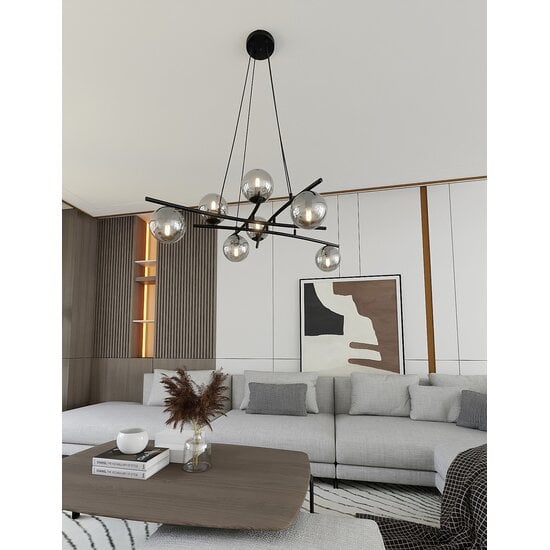 Emibig Emibig ESSA 8 GRAFIT - Lámpara colgante moderna para una iluminación elegante
