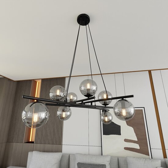 Emibig Emibig ESSA 8 GRAFIT - Modern pendant lamp for stylish lighting