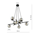 Emibig Emibig ESSA 8 GRAFIT - Modern pendant lamp for stylish lighting