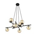 Emibig Emibig ESSA 8 MIODOWY - Moderne hanglamp voor sfeervolle verlichting