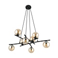 Emibig Emibig ESSA 8 MIODOWY - Moderne hanglamp voor sfeervolle verlichting