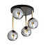 Emibig Emibig DOLCE 4 BL GRAFIT - Retro Deckenlampe für stilvolle Räume