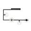 Emibig Emibig SOMA 4 BL TRANSPARENT - Modern ceiling lamp for stylish lighting