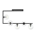 Emibig Emibig SOMA 5 BL TRANSPARENT - Modern ceiling lamp for any space