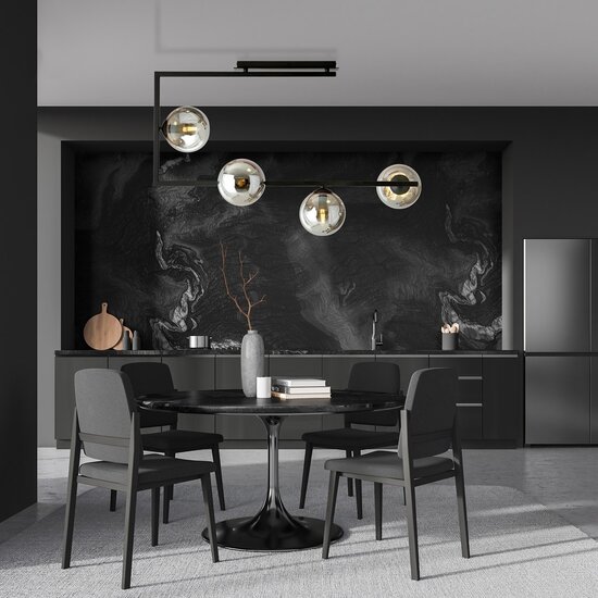 Emibig Emibig SOMA 4 BL GRAFIT - Moderne Deckenlampe für stilvolle Beleuchtung