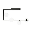 Emibig Emibig SOMA 4 BL OPAL - Lámpara de techo moderna para una iluminación elegante