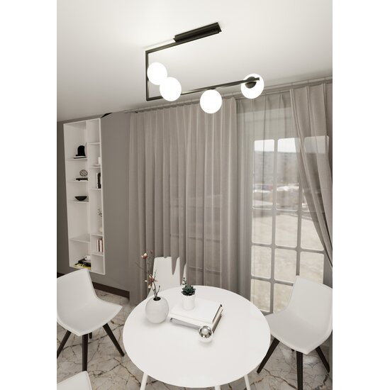 Emibig Emibig SOMA 4 BL OPAL - Moderne Deckenlampe für stilvolle Beleuchtung