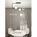 Emibig Emibig SOMA 4 BL OPAL - Lámpara de techo moderna para una iluminación elegante