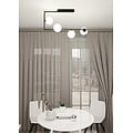 Emibig Emibig SOMA 4 BL OPAL - Moderne plafondlamp voor sfeervolle verlichting