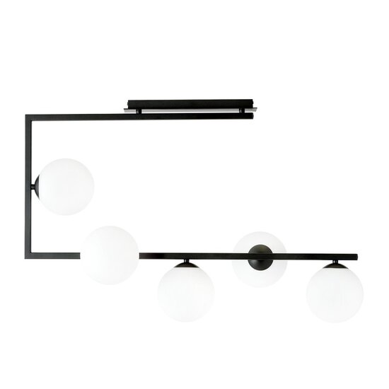 Emibig Emibig SOMA 5 BL OPAL - Lampe de plafond moderne pour un éclairage élégant