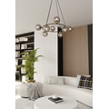 Emibig Emibig AZURA 8 BL GRAFIT - Lampe suspendue élégante pour une touche glamour