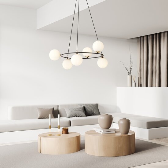 Emibig Emibig AZURA 6 BL OPAL - Beleuchten Sie Ihren Raum mit Glamour