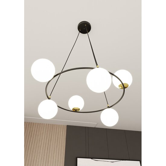 Emibig Emibig AZURA 6 BL OPAL - Ilumina tu espacio con glamour