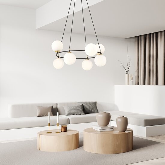 Emibig Emibig AZURA 8 BL OPAL - Beleuchten Sie Ihren Raum mit Glamour