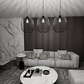 Emibig Emibig ONYX 3 BL - Lampe suspendue industrielle élégante pour tous les espaces