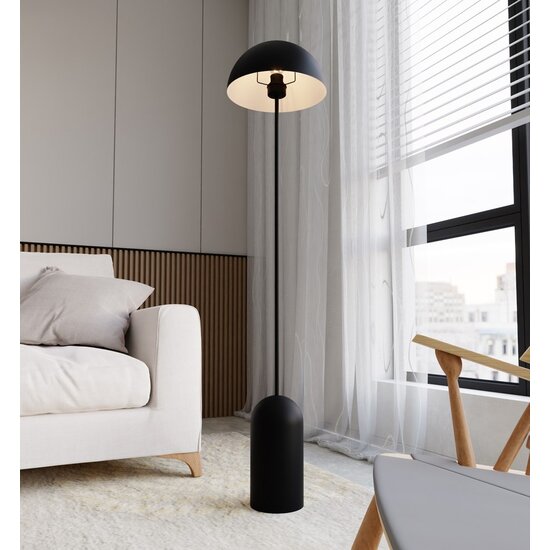 Emibig Emibig KAVA LP1 BLACK - Lámpara de pie industrial elegante para cualquier espacio