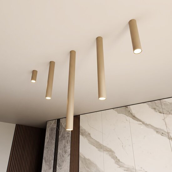 Emibig TECNO 1M MOKKA - Minimalistische plafondlamp voor elke ruimte