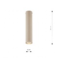Emibig TECNO 1M MOKKA - Minimalist ceiling lamp for any space