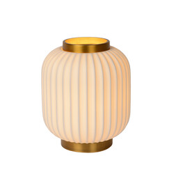 Lucide GOSSE - Table Lamp - Ø 19.5 cm - 1xE14 - White