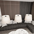 Emibig Emibig EPOCA 3 BEIGE - Minimalist pendant lamp for any space