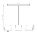Emibig Emibig EPOCA 3 GREY - Minimalistische Pendelleuchte für jeden Raum
