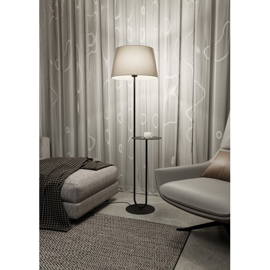Emibig HOTEL LP1 BEIGE - Lámpara de pie minimalista para cualquier espacio