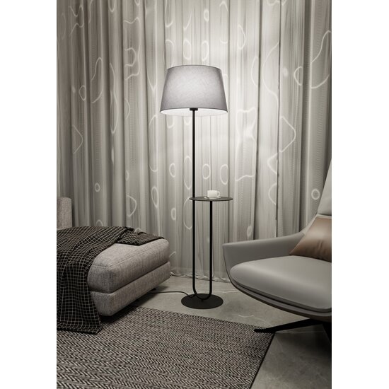 Emibig HOTEL LP1 GRAY - Lampe sur pied minimaliste pour tous les espaces