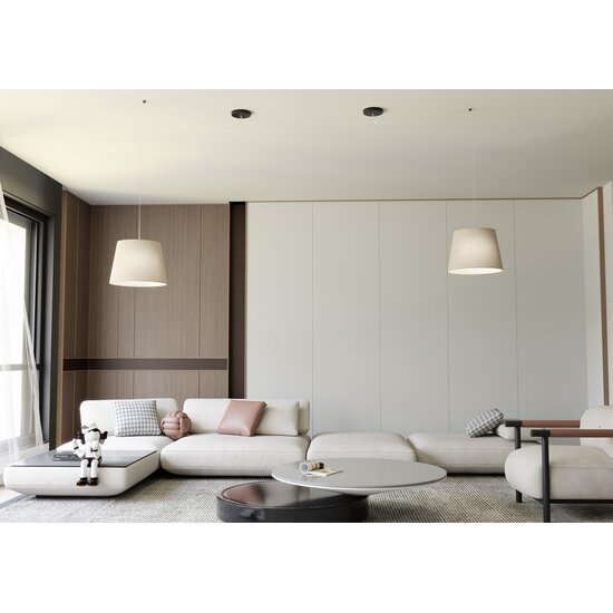 Emibig Emibig ASCOT 1 BEIGE - Minimalistische Pendelleuchte für jeden Raum