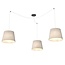 Emibig Emibig ASCOT 3 BEIGE - Minimalist pendant lamp for any space