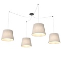 Emibig Emibig ASCOT 4 BEIGE - Minimalistische Pendelleuchte für jeden Raum