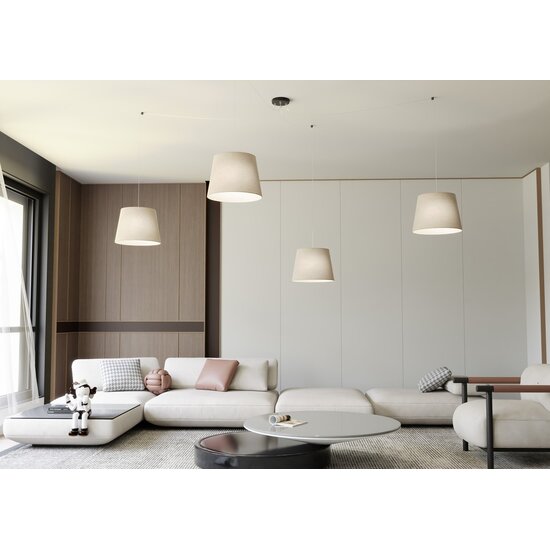 Emibig Emibig ASCOT 4 BEIGE - Lampe suspendue minimaliste pour tous les espaces