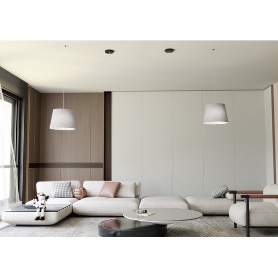 Emibig Emibig ASCOT 1 GRAY - Minimalistische hanglamp voor elke ruimte