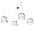 Emibig ASCOT 4 GRAY - Lampe suspendue minimaliste pour tous les espaces