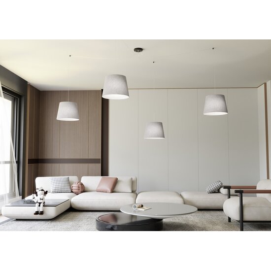 Emibig ASCOT 4 GRAY - Lampe suspendue minimaliste pour tous les espaces