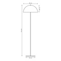 Emibig MOGU LP1 BL - Lámpara de pie escandinava elegante para cualquier interior