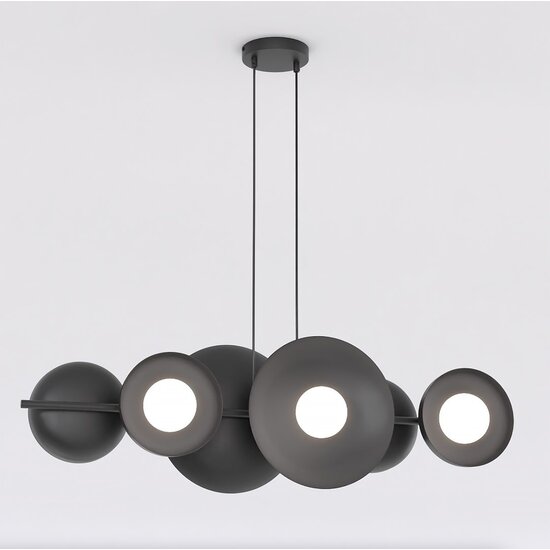 Emibig Emibig VOLUM 6 BLACK - Minimalistische hanglamp voor elke ruimte