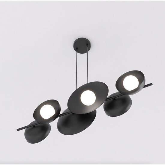 Emibig Emibig VOLUM 6 BLACK - Minimalist pendant lamp for any space