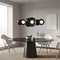 Emibig Emibig VOLUM 6 BLACK - Lámpara colgante minimalista para cualquier espacio