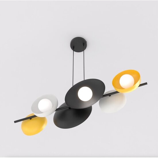 Emibig Emibig VOLUM 6 BL MIX - Minimalistische Pendelleuchte für jeden Raum