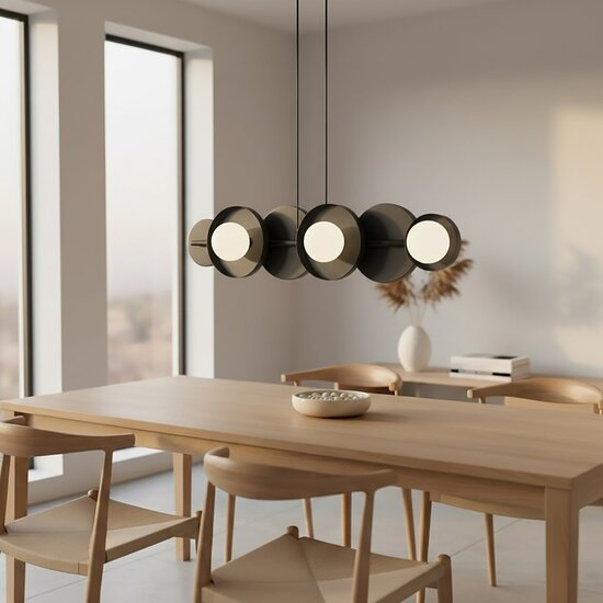 Emibig Emibig MODEL 6 BLACK - Minimalist pendant lamp for any space