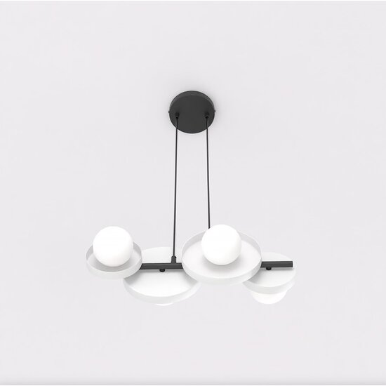 Emibig Emibig MODEL 4 BL WHITE - Minimalistische Pendelleuchte für jeden Raum