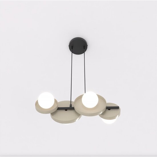 Emibig Emibig MODEL 4 BL MOKKA - Minimalistische hanglamp voor elke ruimte