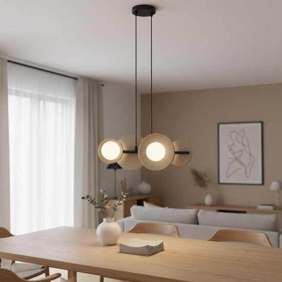 Emibig Emibig MODEL 4 BL MOKKA - Minimalist pendant lamp for any space